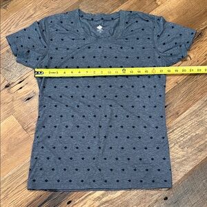 Chic Gray Polka Dot Women's Tee rabbit running shirt
